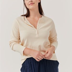 Pact Thermal Waffle Henley
